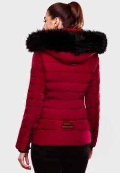Navahoo Winterjassen Winterjas Wisteriaa Dames Vuurrood -Navahoo Mode Exporteren Winkel 9de689ee5dd2d1c69baba37ec8c57c6a
