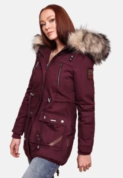 Navahoo Parkas Winterparka Honigfee Dames Bordeaux -Navahoo Mode Exporteren Winkel 9f9261cad473c3f6f41e3418de702e69