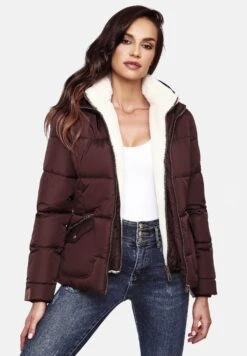 Navahoo Megan - Winterjas - Dark Red Melange -Navahoo Mode Exporteren Winkel a17fa98663ab4d4c847e4974170a6e85