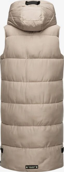 Navahoo Bodywarmers Bodywarmer Dames Beige -Navahoo Mode Exporteren Winkel a23d69a2c36bf4adc07ee637f93cb67b