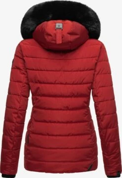 Navahoo Winterjassen Winterjas Milianaa Dames Rood -Navahoo Mode Exporteren Winkel a265aa302fa7b7d9f6e56bd6bbde302b