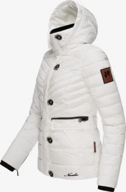 Navahoo Winterjassen Winterjas Wisteriaa Dames Wit -Navahoo Mode Exporteren Winkel a2c1b8d15cf47a22ac9eacd5116ed244