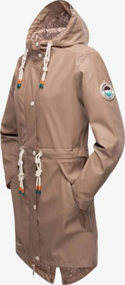 Navahoo Outdoor Jassen Functionele Jas Tropical Storm Dames Beige -Navahoo Mode Exporteren Winkel a31d9de9ceeb18e5eebfb4684bb8de83