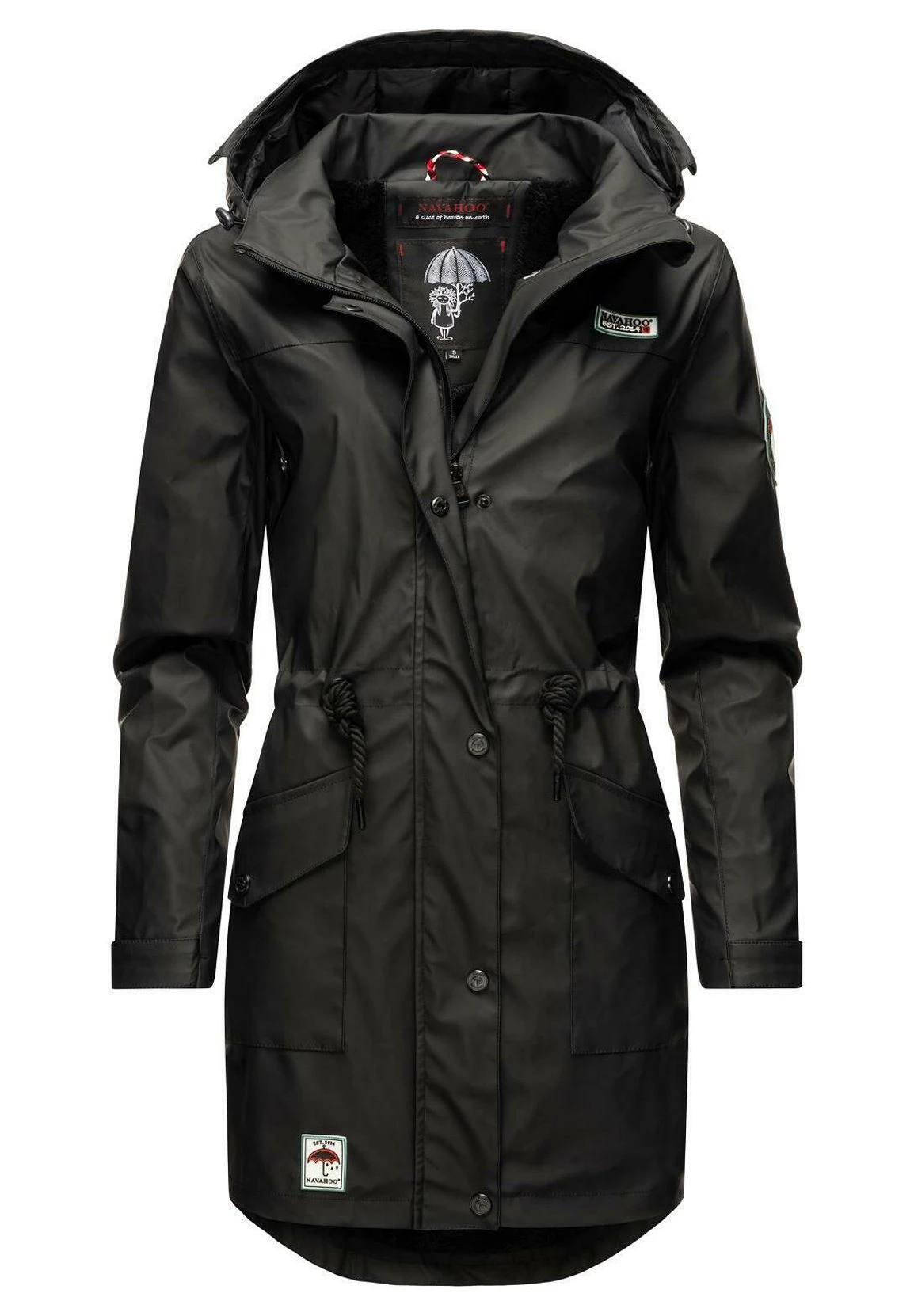 Navahoo Deike - Parka - Schwarz 1 Navahoo Deike - Parka - Schwarz