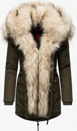 Navahoo Parkas Winterparka Sweety Dames Olijfgroen -Navahoo Mode Exporteren Winkel a445b8acd782bd465b44fb322ea8953a