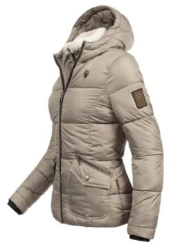 Navahoo Megan - Winterjas - Taupe -Navahoo Mode Exporteren Winkel a47a6997933a47a1a74f5c8621d49575