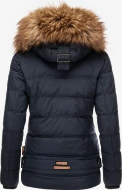 Navahoo Winterjassen Winterjas Zoja Dames Donkerblauw -Navahoo Mode Exporteren Winkel a5b508ac18511c3846f62552cf6f47ee