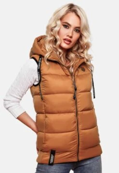 Navahoo Bodywarmers Bodywarmer Kassidy Dames Karamel -Navahoo Mode Exporteren Winkel a5c192412ac8d19bac38cb9823403023