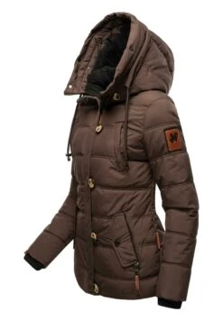Navahoo Zoja - Winterjas - Dark Choco -Navahoo Mode Exporteren Winkel ab03df75e2a54e75a85d4b994a5114f4