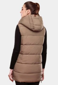 Navahoo Bodywarmers Bodywarmer Madilynaa Dames Taupe -Navahoo Mode Exporteren Winkel ab1cf7e8fc9fbf7d98258916a4bbfdcf