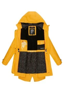Navahoo Rainy Flower - Parka - Amber Yellow -Navahoo Mode Exporteren Winkel ab6eb18a2e6f4eae9653b9b90a6f0a4b