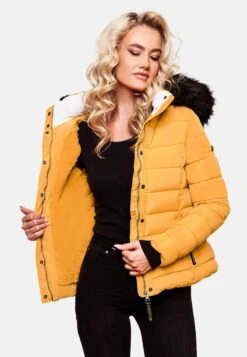 Navahoo Winterjassen Winterjas Miamor Dames Goudgeel 14 Navahoo Winterjassen Winterjas Miamor Dames Goudgeel -Navahoo Mode Exporteren Winkel ac24ed4051e9dad9e965598b3487a31d