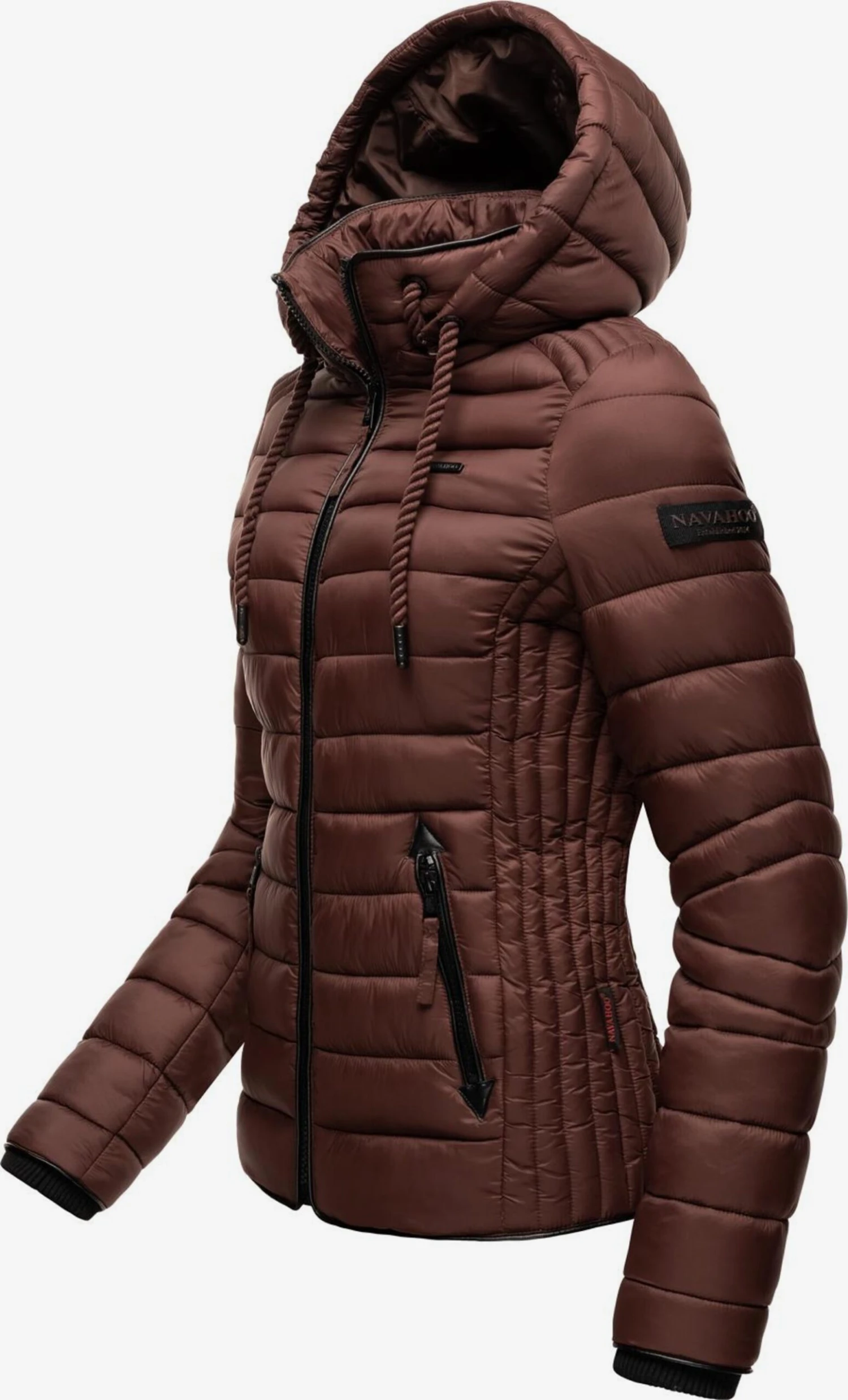 Navahoo Tussenjassen Tussenjas Lulana Dames Chocoladebruin 3 Navahoo Tussenjassen Tussenjas Lulana Dames Chocoladebruin - Afbeelding 3