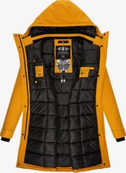 Navahoo Wintermantels Wintermantel Dames Mosterd -Navahoo Mode Exporteren Winkel aec46730dcae76003a55afb39b62e714