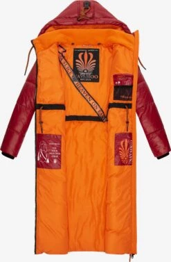 Navahoo Wintermantels Wintermantel Dames Rood -Navahoo Mode Exporteren Winkel af6694db934ad03f491bd5b22c5bb1b3