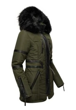 Navahoo Moon - Winterjas - Olive -Navahoo Mode Exporteren Winkel af96503f7dcc4ade8c60510617ca2567