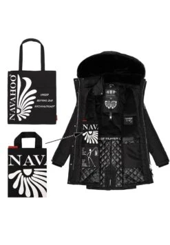 Navahoo Tiniis - Winterjas - Black -Navahoo Mode Exporteren Winkel b010a42d3bb94c1686faa6f9066c6ee1