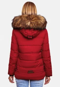 Navahoo Winterjassen Winterjas Zoja Dames Rood -Navahoo Mode Exporteren Winkel b097092eaed2f45aa3d9cf090e8ca5c3