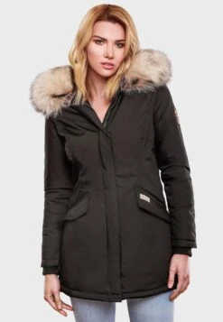 Navahoo Parkas Winterparka Cristal Dames Kaki -Navahoo Mode Exporteren Winkel b1428a6613372c3c9e3c15fe1111c988