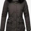 Navahoo Parkas Winterparka Sweety Deluxe Dames Antraciet