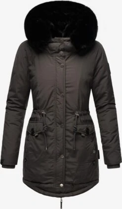 Navahoo Parkas Winterparka Sweety Deluxe Dames Antraciet