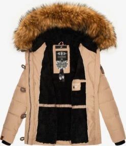 Navahoo Winterjassen Winterjas Zoja Dames Taupe -Navahoo Mode Exporteren Winkel b3ea73540c49ca13e5300c586b8f9429
