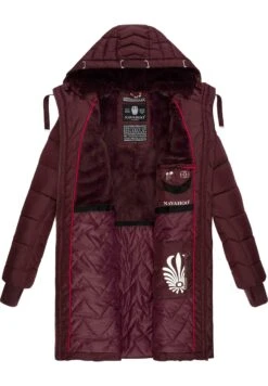 Navahoo Winterjas - Dark Red Melange -Navahoo Mode Exporteren Winkel b50ad7ee8a3145898cd13fedee785be7