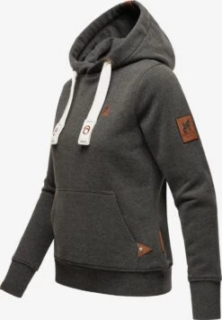 Navahoo Hoodies Sweatshirt Damlaa Dames Grijs Gemêleerd -Navahoo Mode Exporteren Winkel b5f7d4048ad7dea6bc7da30b0e7baa04