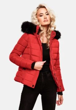 Navahoo Winterjassen Winterjas Miamor Dames Rood -Navahoo Mode Exporteren Winkel b709526d3a238cecc67baa928a935be7