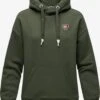 Navahoo Hoodies Sweatshirt Goldfee Dames Olijfgroen