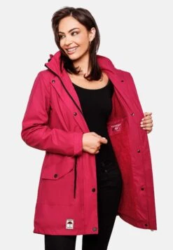 Navahoo Deike - Parka - Fuchsia -Navahoo Mode Exporteren Winkel b84162a824024510b62d8a29ce68db01