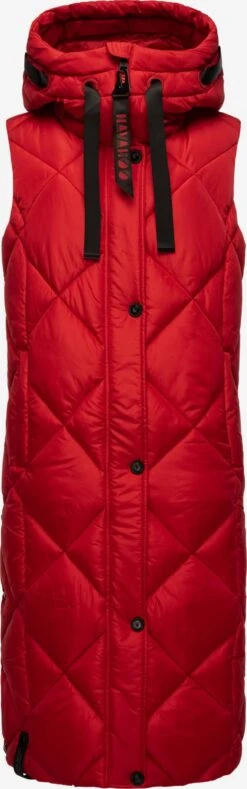 Navahoo Bodywarmers Bodywarmer Schnuckel Dames Knalrood