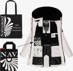 Navahoo Outdoor Jassen Functionele Jas Tiniis Dames Wit -Navahoo Mode Exporteren Winkel ba15dca32257fe22bb798a2956cd9943