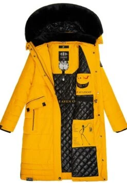 Navahoo Fahmiyaa - Winterjas - Dark Yellow -Navahoo Mode Exporteren Winkel bada1860cf1f430ab7929eab18a847a7