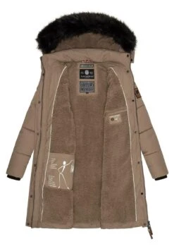 Navahoo Winterjas - Taupe -Navahoo Mode Exporteren Winkel bc3eeb093e20456eb780c259ea0baccb