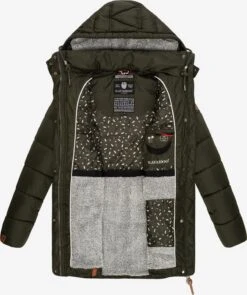 Navahoo Wintermantels Wintermantel Daliee Dames Donkergroen -Navahoo Mode Exporteren Winkel bc3faaf295f67a8a582eeebd46973082