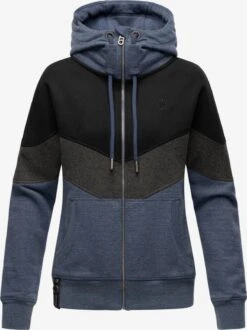 Navahoo Sweatvesten Sweatvest Honigperle Dames Donkerblauw