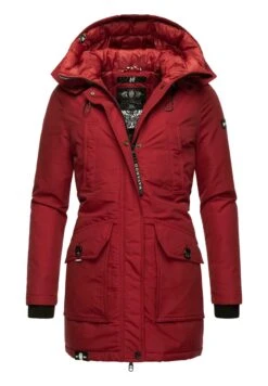Navahoo Blizzardstorm - Parka - Blood Red -Navahoo Mode Exporteren Winkel bef66cd7a1a746b7bd57555ebb822fa1