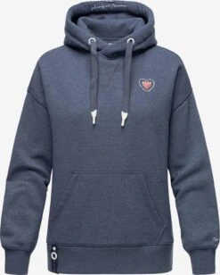 Navahoo Hoodies Sweatshirt Goldfee Dames Blauw