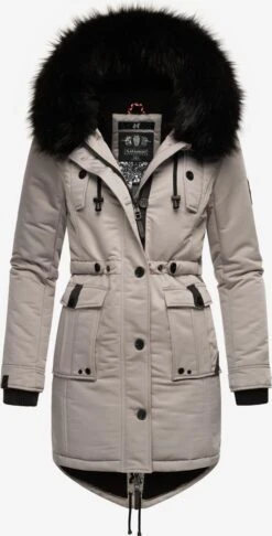 Navahoo Parkas Winterparka Luluna Dames Grijs