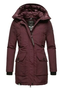Navahoo Blizzardstorm - Parka - Dark Red Melange -Navahoo Mode Exporteren Winkel c3d66f41926d48cba20609d5f1cdaa54