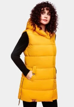 Navahoo Bodywarmers Bodywarmer Madilynaa Dames Goudgeel -Navahoo Mode Exporteren Winkel c4c6712444851e9a8f856d14f3fb2173