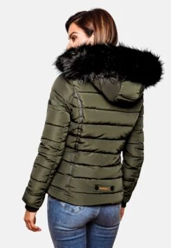 Navahoo Winterjassen Winterjas Miamor Dames Olijfgroen -Navahoo Mode Exporteren Winkel c5162f2f7704525e4a36b46ab4606adf