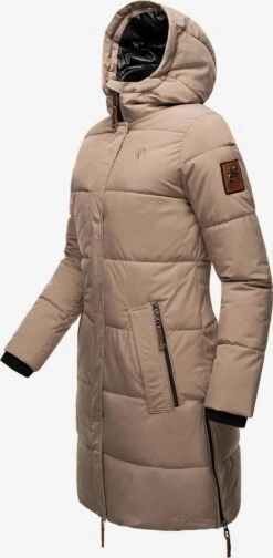 Navahoo Wintermantels Wintermantel Halina Dames Taupe -Navahoo Mode Exporteren Winkel c8a08ed56ca8bd881570869dd4dda1ef