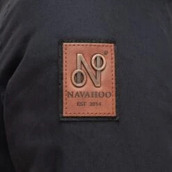 Navahoo Parkas Winterparka Rosinchen Dames Nachtblauw -Navahoo Mode Exporteren Winkel cb01637190fb2b5fa8e761559edd470d