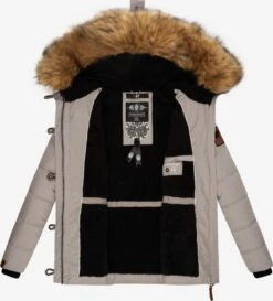 Navahoo Winterjassen Winterjas Zoja Dames Grijs -Navahoo Mode Exporteren Winkel cefca4dae1b59867f59f7129f5f109ea