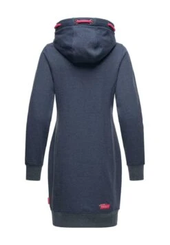 Navahoo Jurk - Dusty Blue Melange -Navahoo Mode Exporteren Winkel d12a4d3a386b4b62976084da925eb7e5