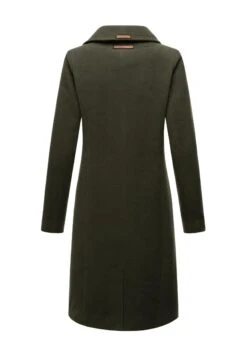 Navahoo Wooly - Halflange Jas - Dark Green -Navahoo Mode Exporteren Winkel d42aed52340a4e418dcf0d6e643926b7