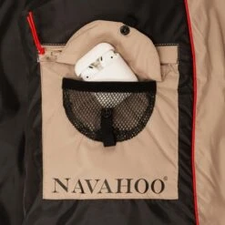 Navahoo Regenmantels Functionele Mantel Isalie Dames Lichtbruin -Navahoo Mode Exporteren Winkel d4c49d3a65b55cd180cb8710f061d958