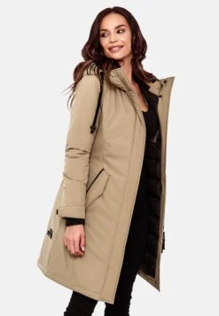 Navahoo Letiziaa - Winterjas - Taupe -Navahoo Mode Exporteren Winkel d4fa70ac44494358a33ac6baf0a4fefe